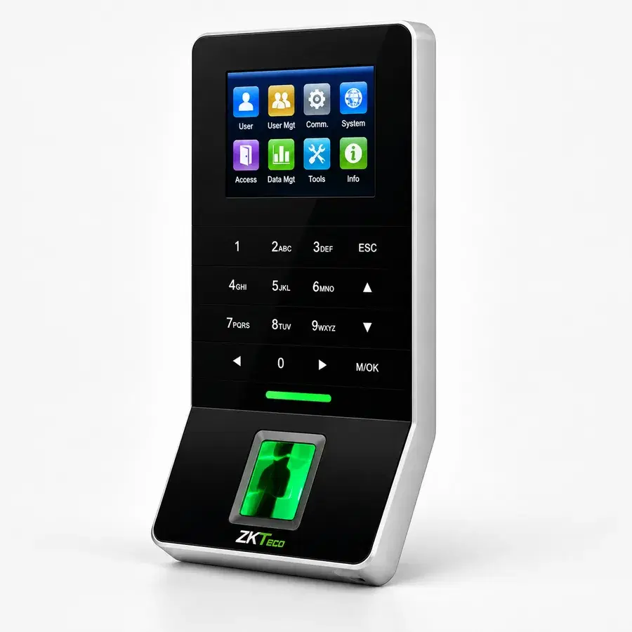 ZKTeco BioPro SA40 fingerprint attendance terminal with keypad and colour screen