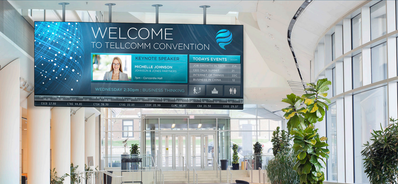 samsung digital signage display