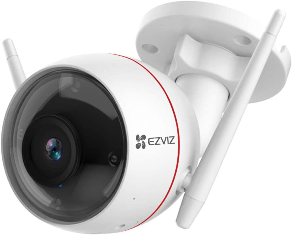 ezviz outdoor villa cctv installation